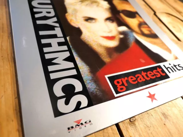 Eurythmics Greatest Hits Pal Laserdisc Collector Original 1991