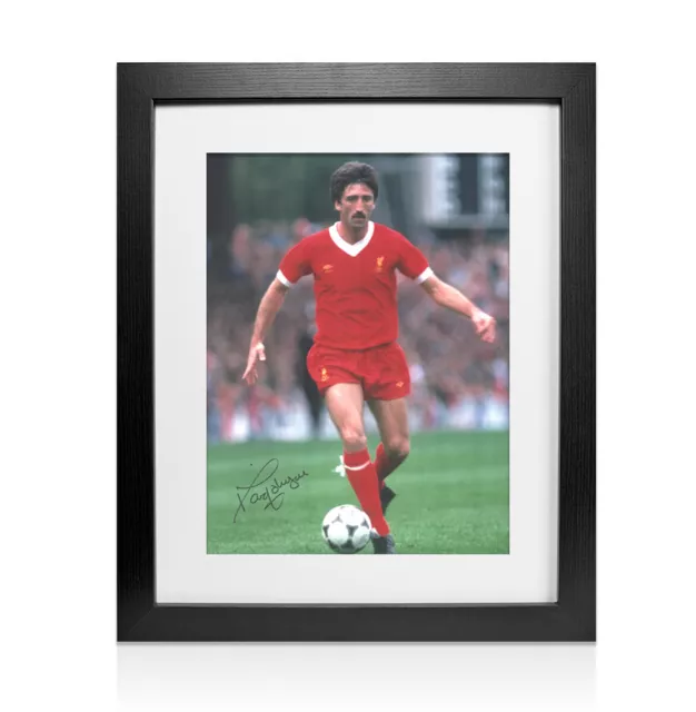 Framed David Johnson Signed Liverpool Photo - Liverpool Legend Autograph