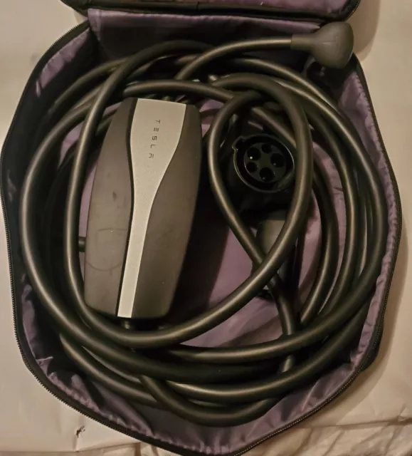 Tesla Charger Gen 2 Mobile Connector Bundle W/ 120V Plug & J1772 Adapter