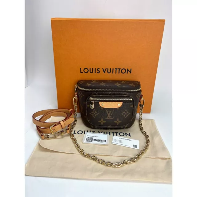 Louis Vuitton Teddy Bum Bag 14145 Ivory/Brown Ladies Waist Bag