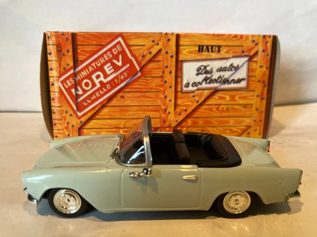 Norev Simca Océane Plein Ciel – 1/43 – Rouge – 1958 – Miniature Collection