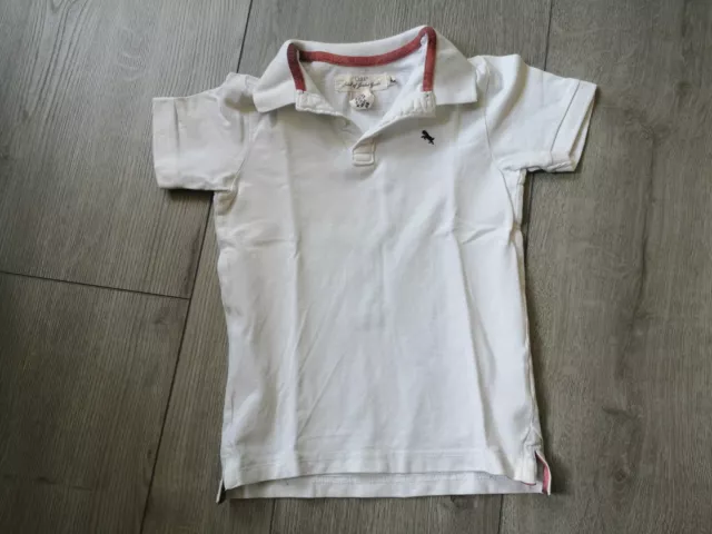 Jungen Kurzarm Polo Shirt weiß 🤍 Gr. 110 116 H&M