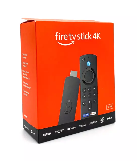 Amazon Fire TV Stick 4K mit Wi-Fi 6 | Streaming in Dolby Vision/Atmos und HDR10+