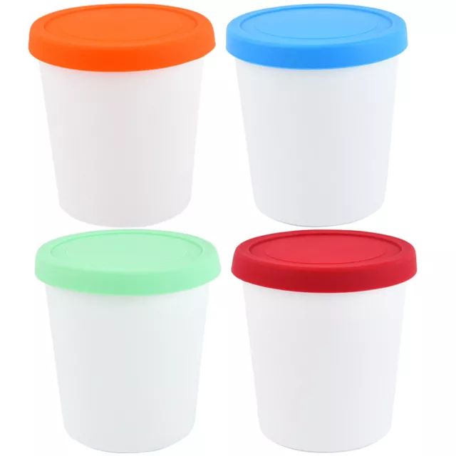 Freezer Food Buckets Yogurt Bowls Ice Cream Container Mini Containers