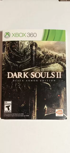 Dark Souls II Black Armor Edition Xbox 360 Steelbook Complete With Sleeve