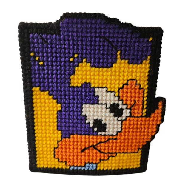 Uxcell 4Pcs 8"x11" Plastic Mesh Canvas Sheet 6 Count Needlepoint Blank Canvas For Embroidery Clear White