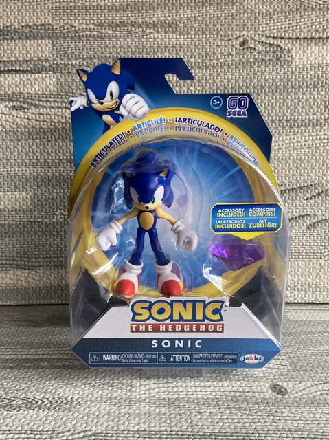 SONIC THE HEDGEHOG Sonic Jakks Pacific Articulated 4” Action Figure £16 ...