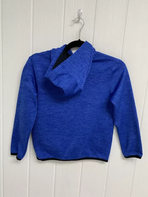 Under armour Larga Ragazzi Felpa con Cappuccio Blu Taglia AMG / Jm / M 3