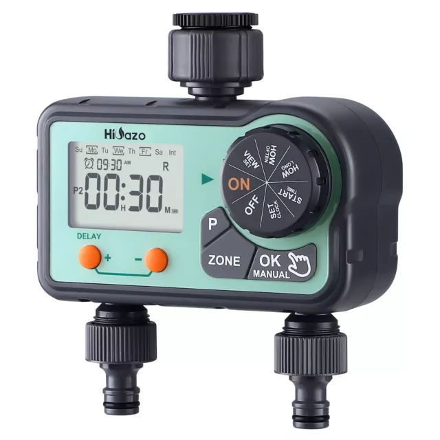 Irrigazione Da Giardino Timer Programmatore Irrigazion Automatico Controllo Lawn 3