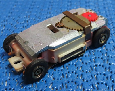 DEZ558 60er Ans Jouet AMS Faller Ams BMW 2000 Cs Avec Moteur D'Armature Plate 