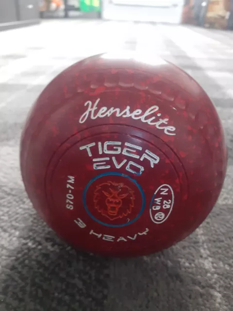 used size 3 heavy lawn bowls