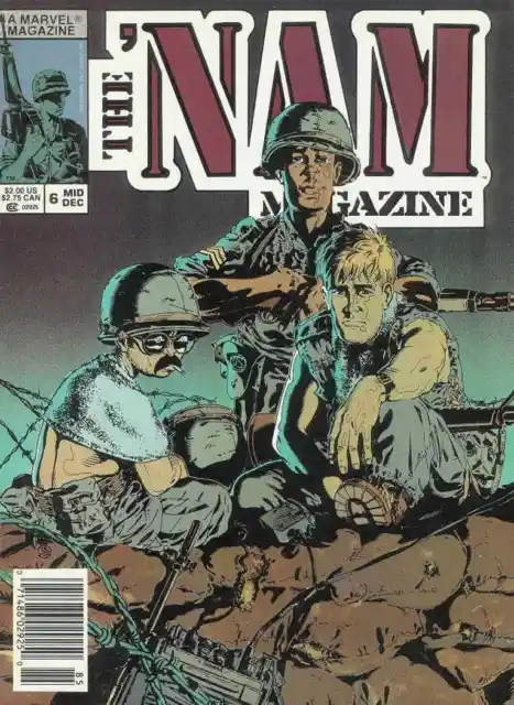 Nam Magazine, The #6 FN; Marvel | Vietnam Michael Golden - we combine shipping