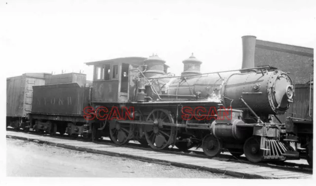 OG783 RP 1931/60s NYO&W ONTARIO & WESTERN RAILROAD 440 LOCO #71 MIDDLETOWN NY