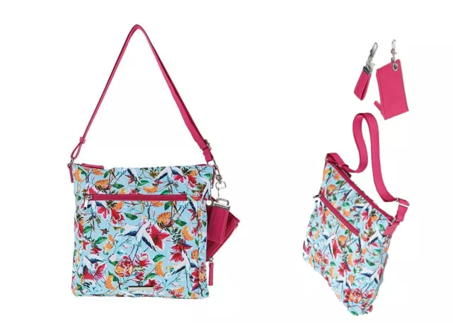 Samantha Brown TO GO Crossbody bag Tropical Garden New