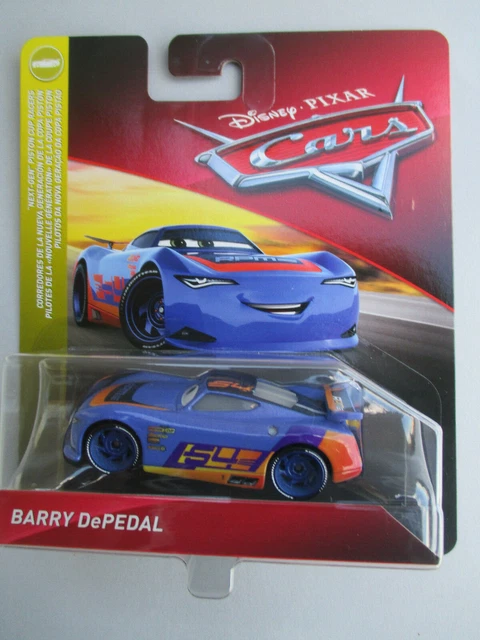 DISNEY PIXAR CARS 3 Next Gen Piston Cup Racers*Barry De Pedal*Rpm #64 ...