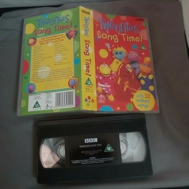 Tweenies song time vhs video tape children s tv show retro bbc cbbc