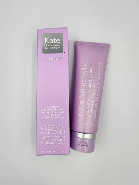 KATE SOMERVILLE DELIKATE Soothing Cleanser Full Size 4 Oz. SEALED NEW IN BOX!