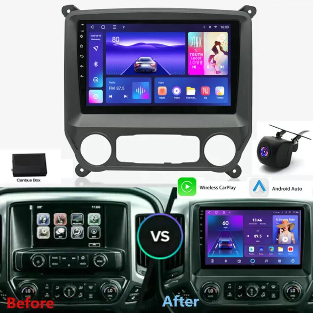 For Chevrolet Silverado & GMC Sierra 2014-2018 Android Navi GPS Car Stereo Radio