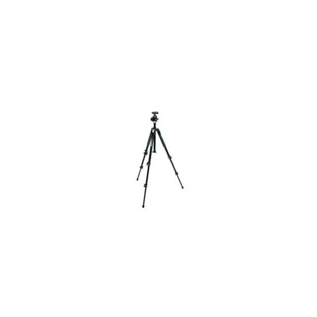 Manfrotto 190XB Noir 496RC2 Kit Avec Tête à Bille pour Caméras 3 Sections Alu