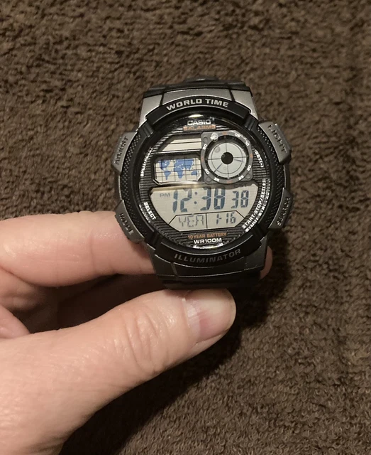 casio 5 alarms ae1000w