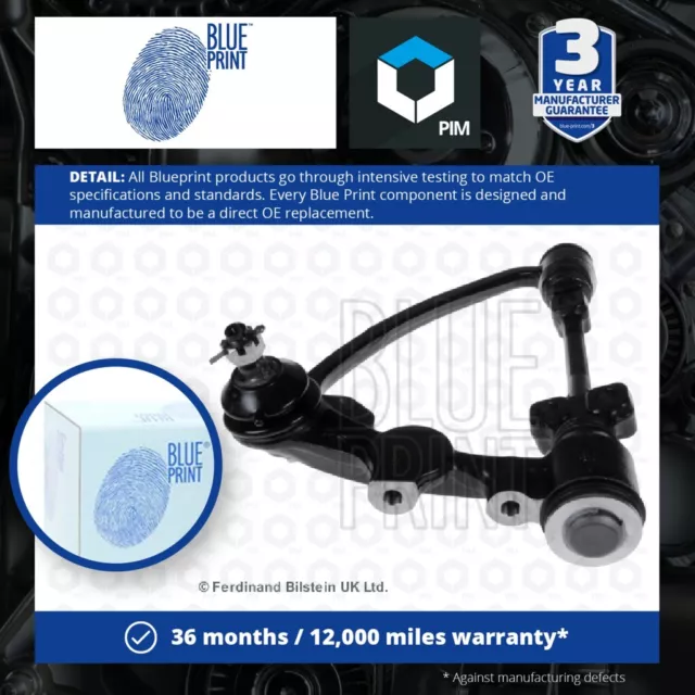 Wishbone / Suspension Arm Front Upper, Right ADT386106 Blue Print Track Control