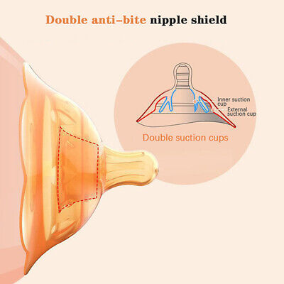 Protector de pezón de silicona de doble capa para lactancia materna protección madre Shie-H1