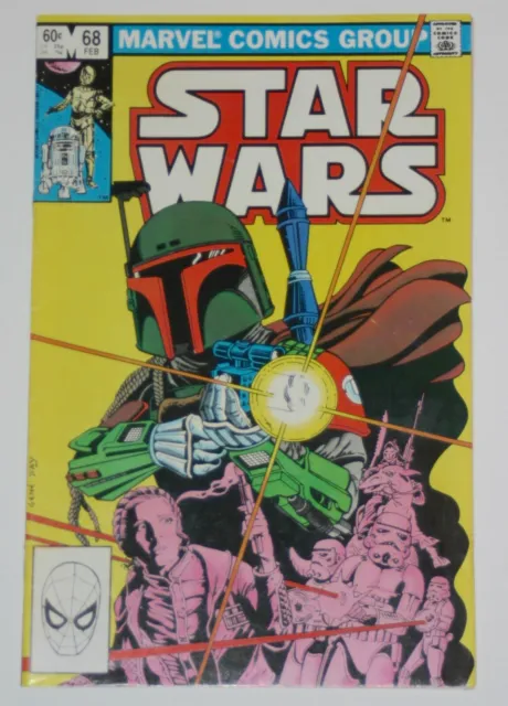 Star Wars # 68 Feb1983 Marvel Comics 1st Mandalorians 1st Dengar full appearance