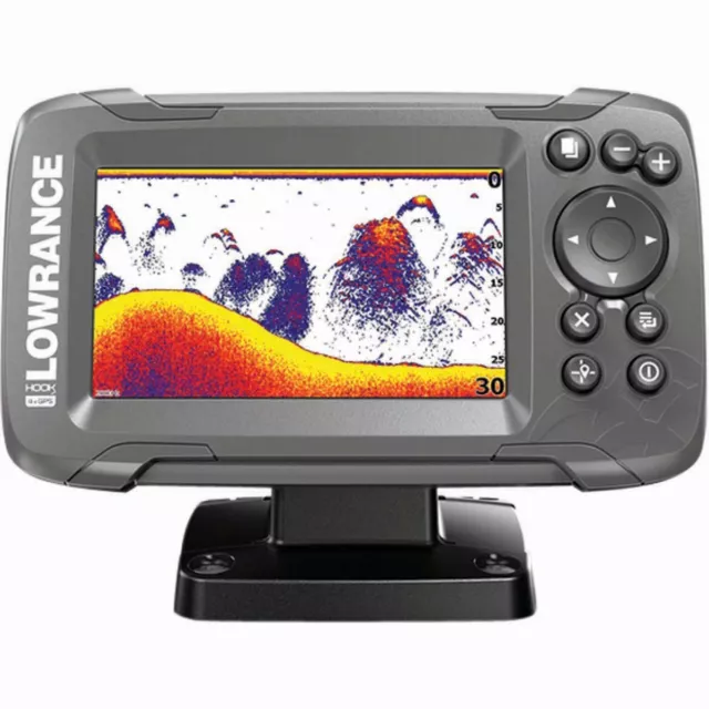 Echo Sounder Lowrance Hook2 4x GPS Fishfinder Carp Fishing 200KHZ Bullet A0336