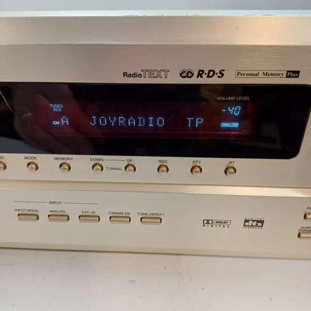 Denon AVR-1801 AV Surround Receiver TESTED RDS Radio-Text Phono/Tuner/VCR/ETC. 2