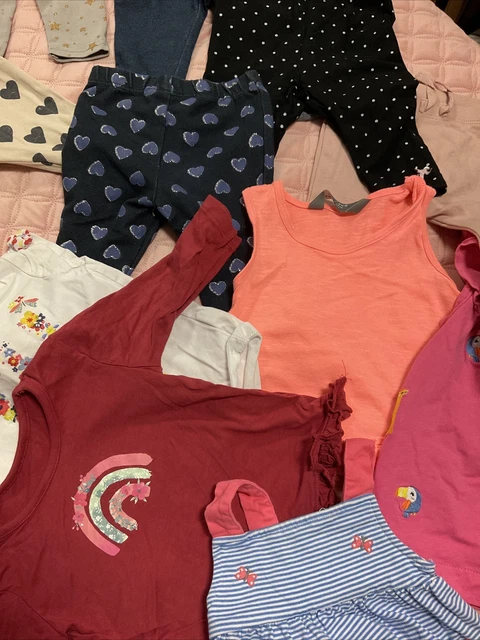 Baby girl large clothes bundle size 3-6 months Various brands 3
