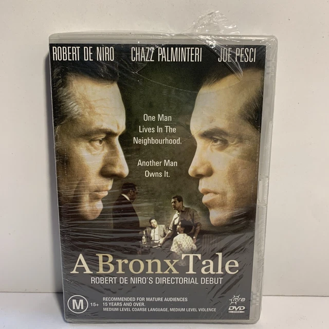 A Bronx Tale Dvd Film Movie Reg4 New Sealed  Robert De Niro Directional Debut