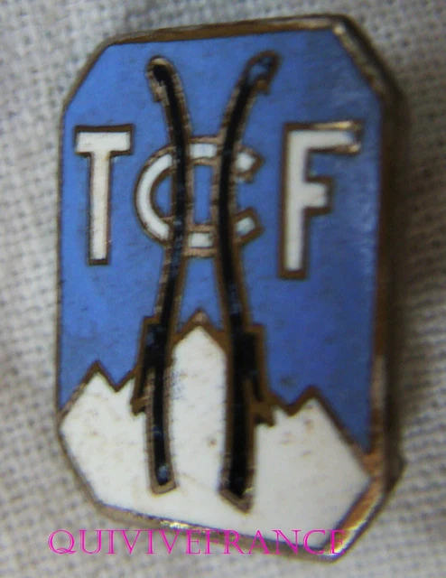 Pin’s Brevet Ski – Jeunes Touting Club De France – Vintage (occasion)