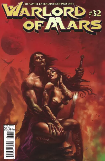 Warlord of Mars #32 Lucio Parrillo B Cover Dynamite 2010