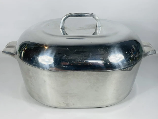 Vtg Wagner Ware Sidney O Magnalite Roaster Dutch Oven 4265-P Cast Aluminum