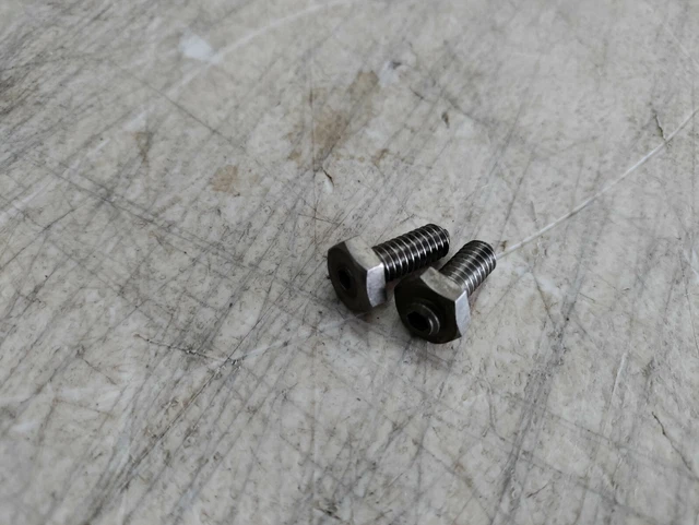 Vintage Walker Turner 6" Jointer Table Gibb Gibb Set Screws & Nuts Lot of 2