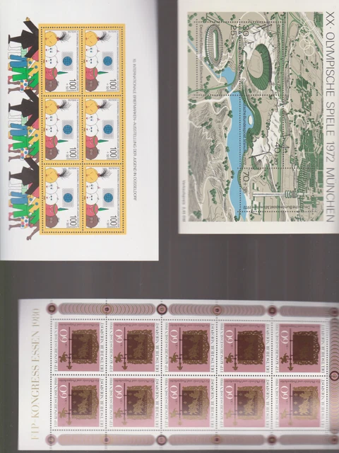  briefmarken -brd- - postfrisch** abart achten  - top komplett