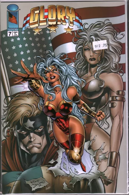 VTG Image Comics Glory Comic Book Issue #7 (1995) High Grade