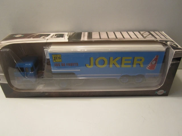 Modèle Réduit IXO 1:43 - Camion Berliet TR 12 Semi-Remorque Frigorifique Joker - Neuf En Boîte