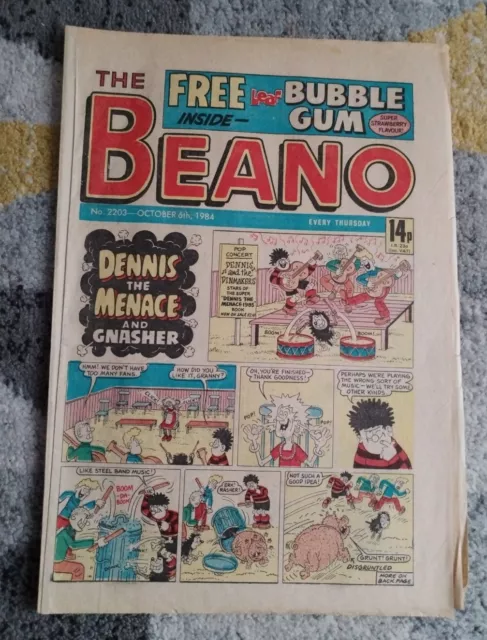 Beano Comic - #2203 October 6th 1984