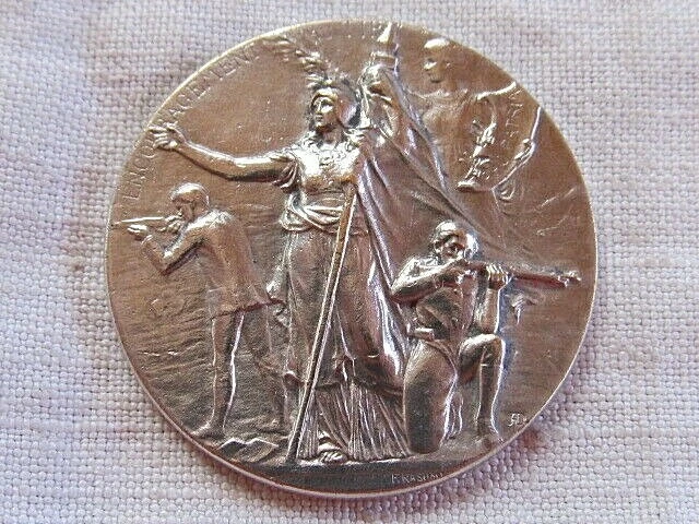 MÉDAILLE CONCOURS DE TIR bronze PRO PATRIA - Pour la patrie M1 EUR 6,00