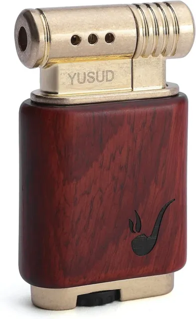 Luxury Vintage Trench Pipe Lighter Butane fluid Antique Flip Retro Table Lighter