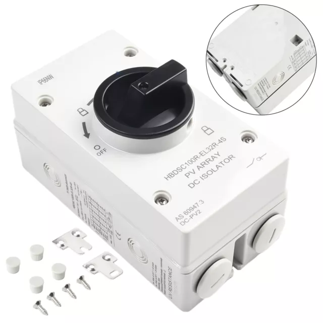 Isolation Switch Isolation Switch For Photovoltaic Systems From 300V To 1000V