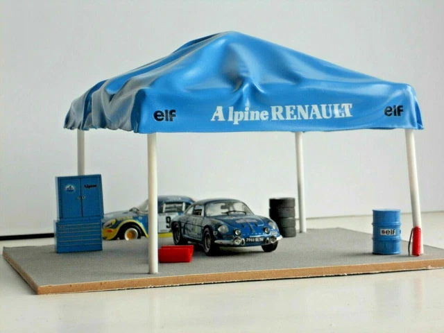 Tente d'assistance Rallye Citroën - Renaissance Models
