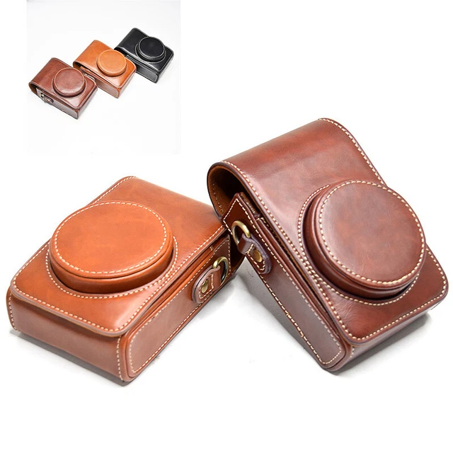 PU Leather Cover Camera Case Bag For Ricoh GRIII GR3 GR2 GRII GR-3 x100 ZV1 ZV-1