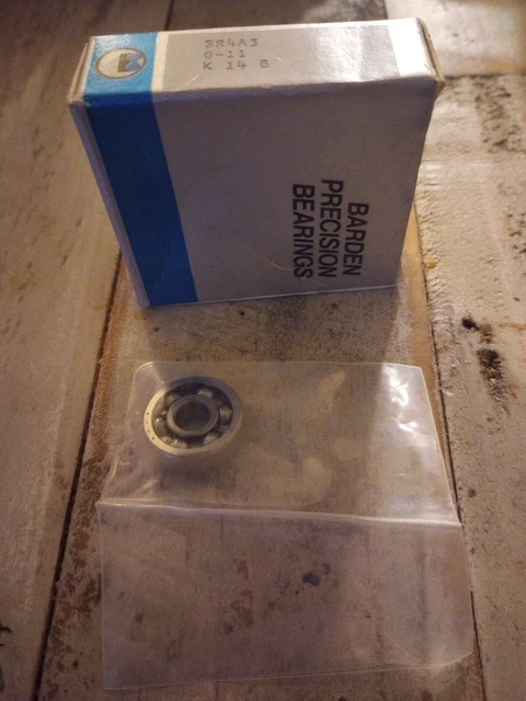 Barden PRECISION INSTRUMENT BEARING SR4A3 O-11 K 14 B  Precision Bearing