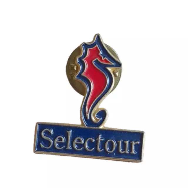 Pin's Selectour voyage vintage collection logo Pins Années 1990