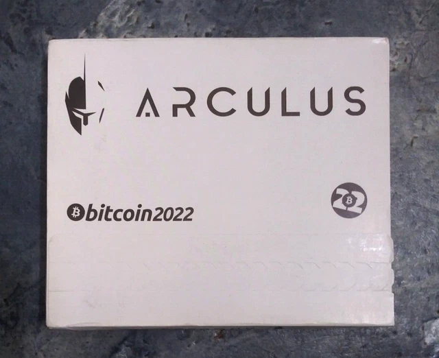 Arculus Crypto Cold Storage Wallet Miami Bitcoin 2022 Conference Edition  NEW
