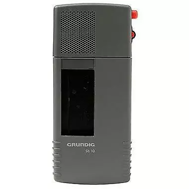 Grundig Diktiergerät Sh 10 6,6 x 14,2 x 2,5 cm (B x H x T) Steno-Cassette 30 ...