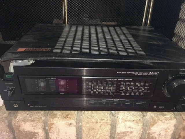 ANCIEN EGALISEUR GRAPHIQUE KGC 4400 Kenwood Ecualizador Retro Vintage