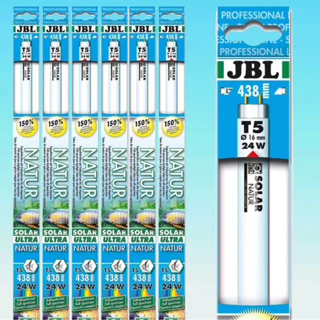 JBL Solaire Nature Ultra T5 28W 590mm Éclairage Lampe Tube Fluorescent Terrarium
